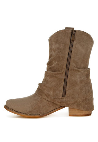 Bronco Slouchy Calf Boots - 1985 the VAULT Boutique