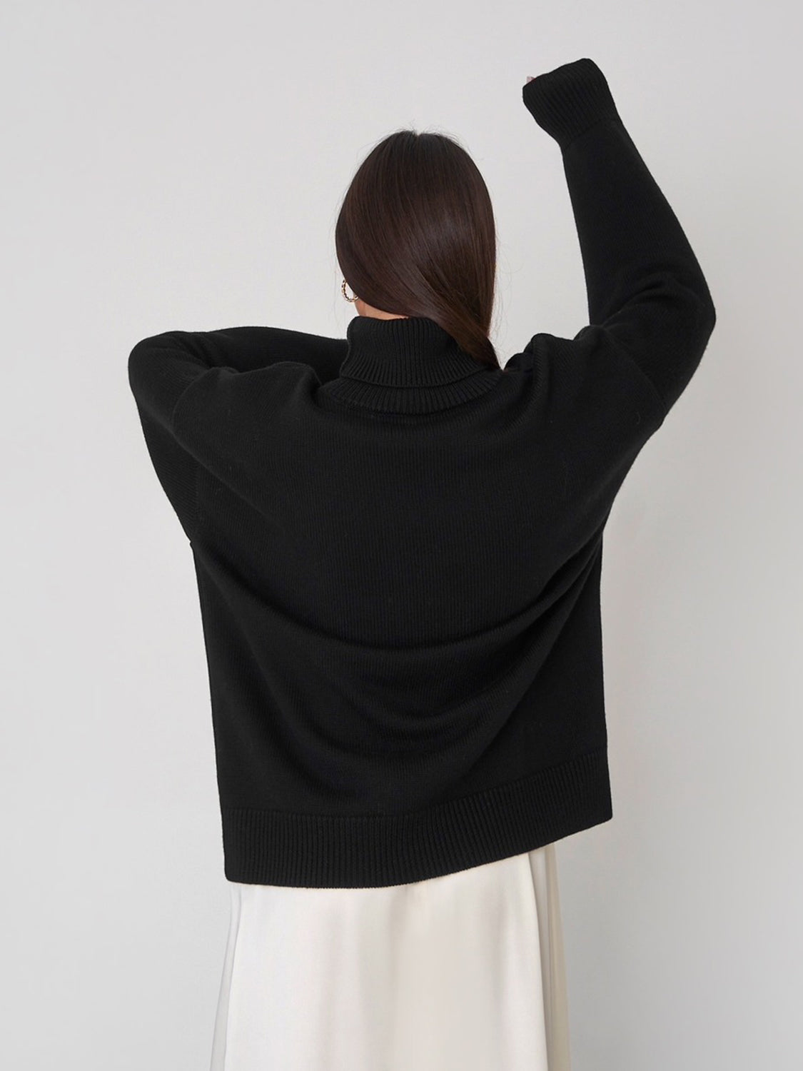 Turtleneck Long Sleeve Sweater - 1985 the VAULT Boutique