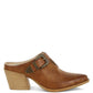 Holler Carved Buckle Statement Mules - 1985 the VAULT Boutique
