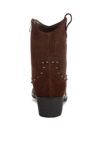 Hira Studs Embellished Cowgirl Boots - 1985 the VAULT Boutique