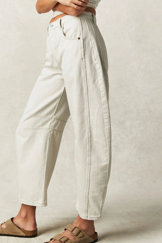 Wide Leg Jeans with Pockets - 1985 the VAULT Boutique