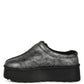 Lottys Faux Leather Platform Classic Slip-On - 1985 the VAULT Boutique