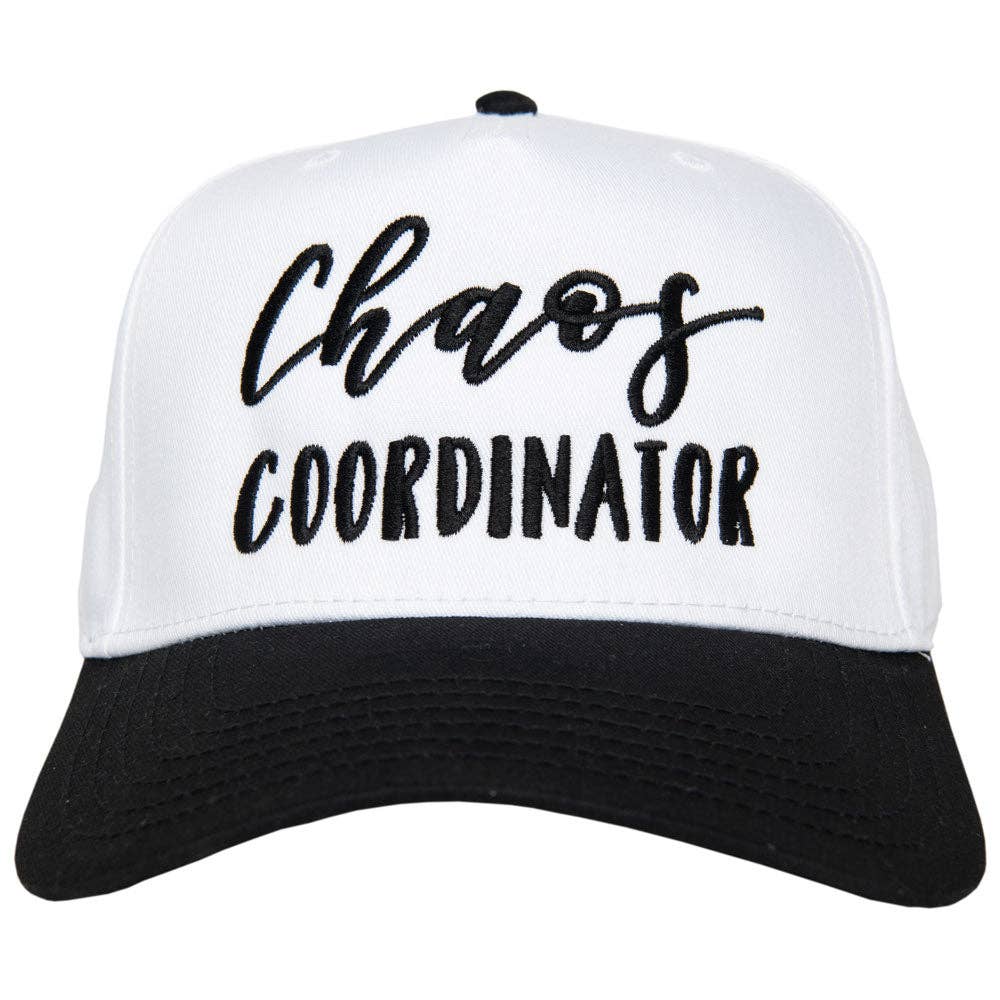 Chaos Coordinator Funny Two-Toned Hat