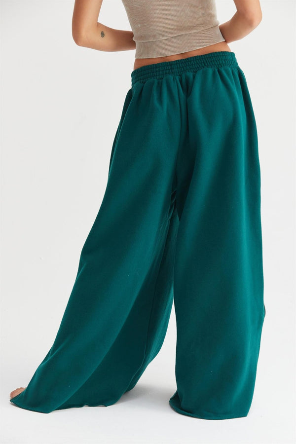 HYFVE Wide-Leg Side Zipper Sweatpants - 1985 the VAULT Boutique