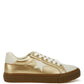 Jumping Jacks Metallic Faux Leather Star Sneakers - 1985 the VAULT Boutique