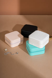 PU Leather Square Jewelry Box