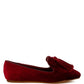 Tromso Iconic Tassel Detail Velvet Loafers - 1985 the VAULT Boutique