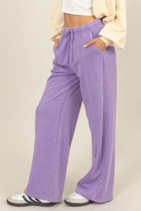 HYFVE Drawstring High Rise Wide Leg Pants - 1985 the VAULT Boutique