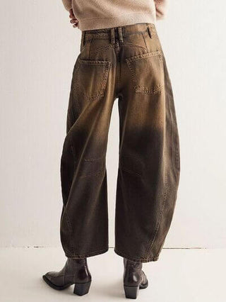 Wide Leg Jeans with Pockets - 1985 the VAULT Boutique