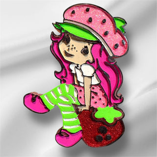 Strawberry Girl Car Freshie (Pre-Order: Ships March 15th)