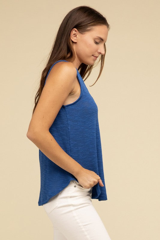 Basic V Neck Sleeveless Cami Top - 1985 the VAULT Boutique