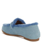 Nivena Fur Detail Denim Loafers - 1985 the VAULT Boutique
