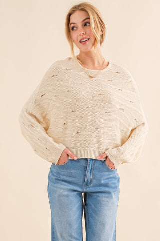 And The Why Dolman Sleeves Sweater - 1985 the VAULT Boutique