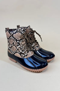 Animal Snakeskin Rainboots