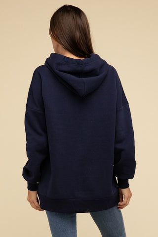 Oversized Hoodie Longline Sweatshirt - 1985 the VAULT Boutique