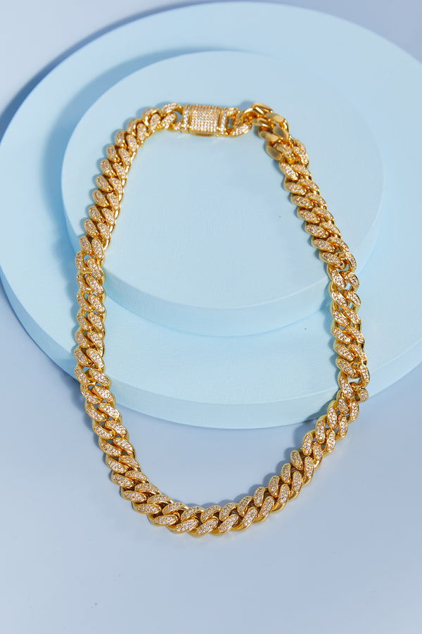 Brass Curb Chain Necklace - 1985 the VAULT Boutique