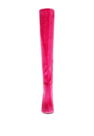 Madmiss Stiletto Calf Boots - 1985 the VAULT Boutique