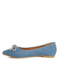 Ellerby Embellished Bow Detail Ballet Flats - 1985 the VAULT Boutique