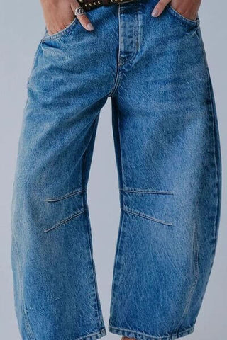 Wide Leg Jeans with Pockets - 1985 the VAULT Boutique