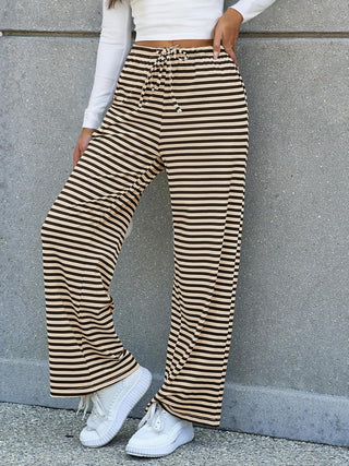 Lovelet Striped Wide Leg Pants - 1985 the VAULT Boutique