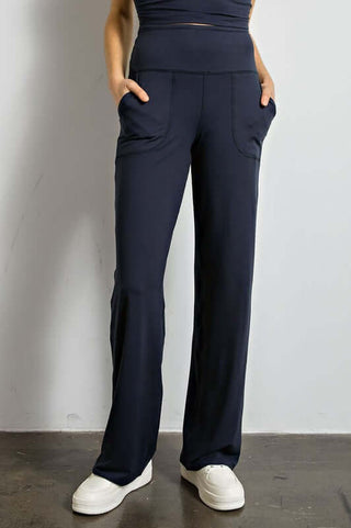 Butter Straight Leg Pants - 1985 the VAULT Boutique