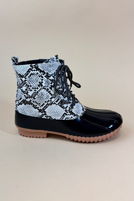 Animal Snakeskin Rainboots