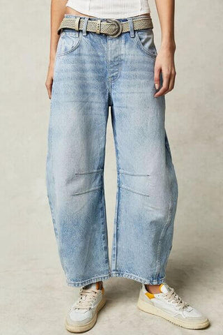 Wide Leg Jeans with Pockets - 1985 the VAULT Boutique