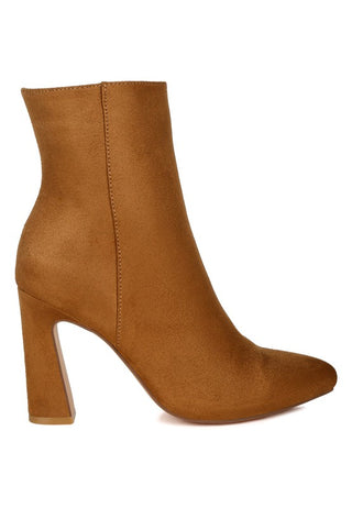 Clubdate Block Heeled Ankle Boots - 1985 the VAULT Boutique