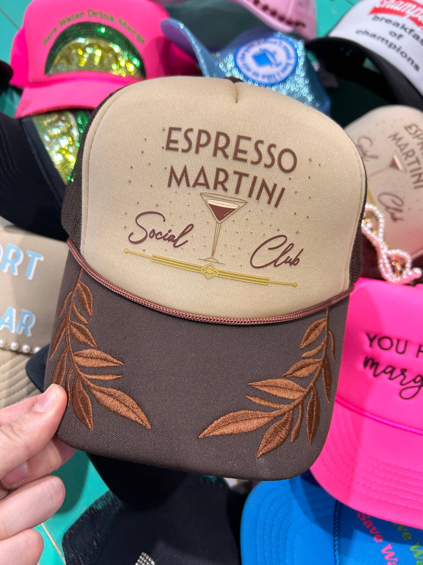 Espresso Martini Social Club Trucker Hat
