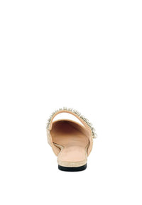 GEODE Mary Jane Cutout Embellished Mules - 1985 the VAULT Boutique