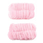 CALA Pink Spa Headband & Wristband Set
