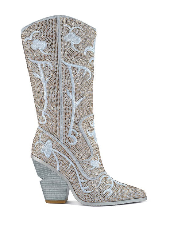 Glimmer Calf Boot - 1985 the VAULT Boutique