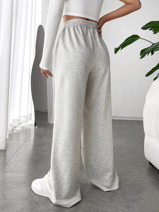 Elastic Waist Wide Leg Pants - 1985 the VAULT Boutique