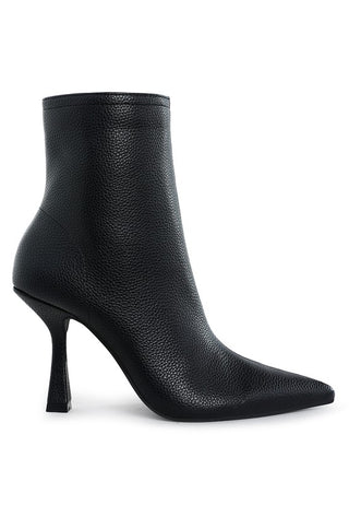 Farnak Pleather Pointed Toe Ankle Boots - 1985 the VAULT Boutique