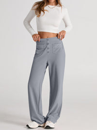 High Waist Wide Leg Pants - 1985 the VAULT Boutique