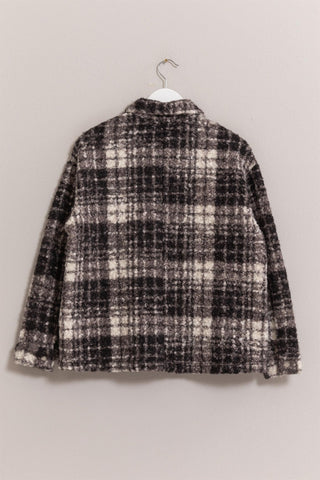 HYFVE Plaid Button Up Boucle Jacket - 1985 the VAULT Boutique