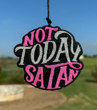 Not Today Satan Car Freshie (Pre-Order: Ships March 25th)