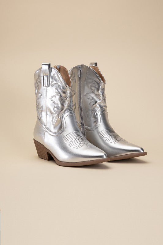 WILLA Western Booties - 1985 the VAULT Boutique