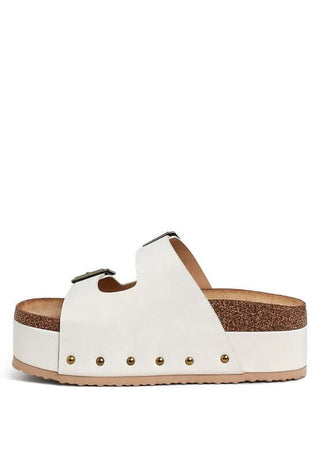 Impala Studded Faux Leather Slip Ons - 1985 the VAULT Boutique