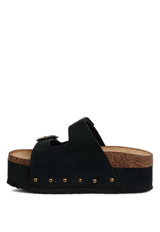 Impala Studded Faux Leather Slip Ons - 1985 the VAULT Boutique