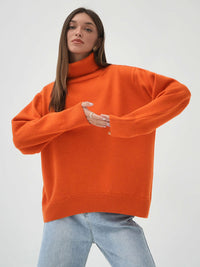 Turtleneck Long Sleeve Sweater - 1985 the VAULT Boutique