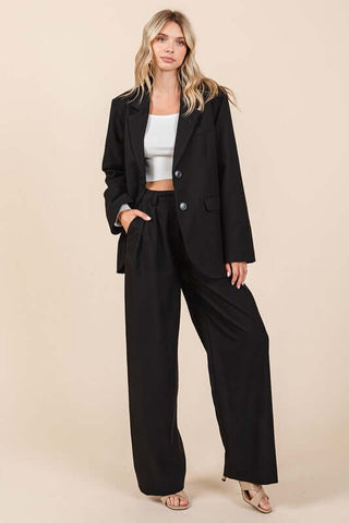 Mittoshop Pintuck Detail High Rise Pants - 1985 the VAULT Boutique