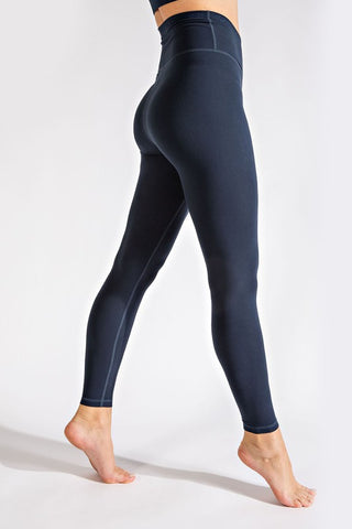 V Waist Full Length Leggings - 1985 the VAULT Boutique