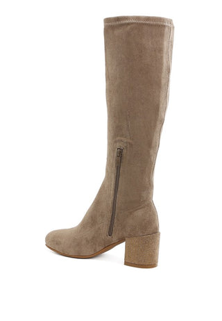 Sinaloa Microfiber Knee High Boots - 1985 the VAULT Boutique