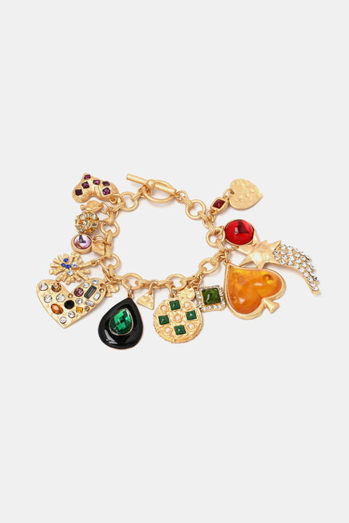 Multi Charm Resin Bracelet - 1985 the VAULT Boutique