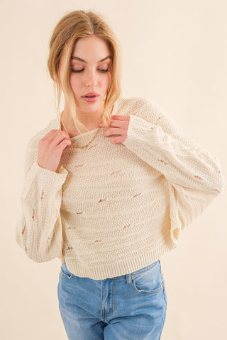 And The Why Dolman Sleeves Sweater - 1985 the VAULT Boutique