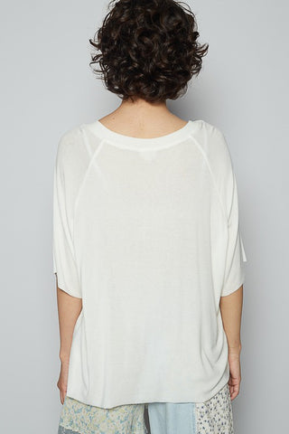 POL Round Neck Half Sleeve T-Shirt - 1985 the VAULT Boutique