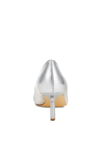 Tagetes Metallic Fantasy Heel Pumps - 1985 the VAULT Boutique