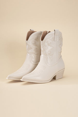 WILLA Western Booties - 1985 the VAULT Boutique