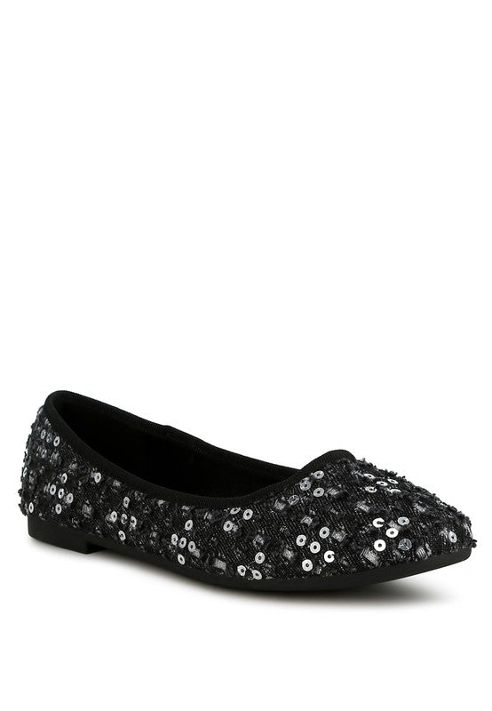 Sujet Sequin Ballet Flats - 1985 the VAULT Boutique